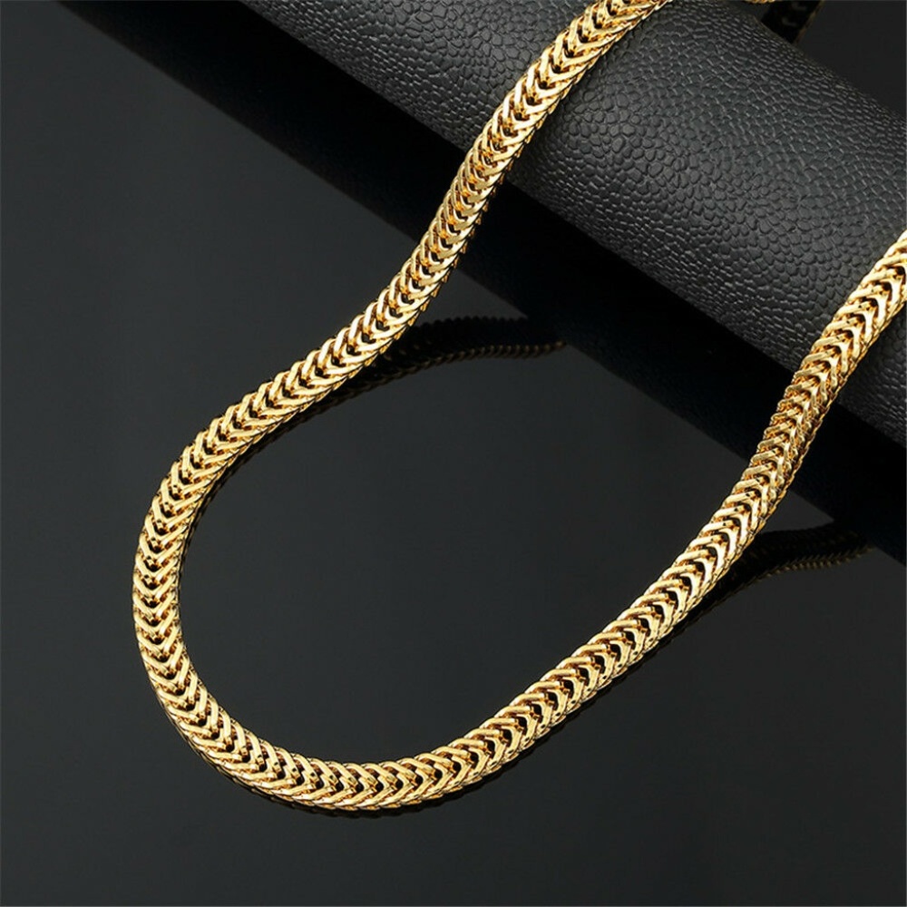 20" 6mm Stainless Steel Snake Chain NWT